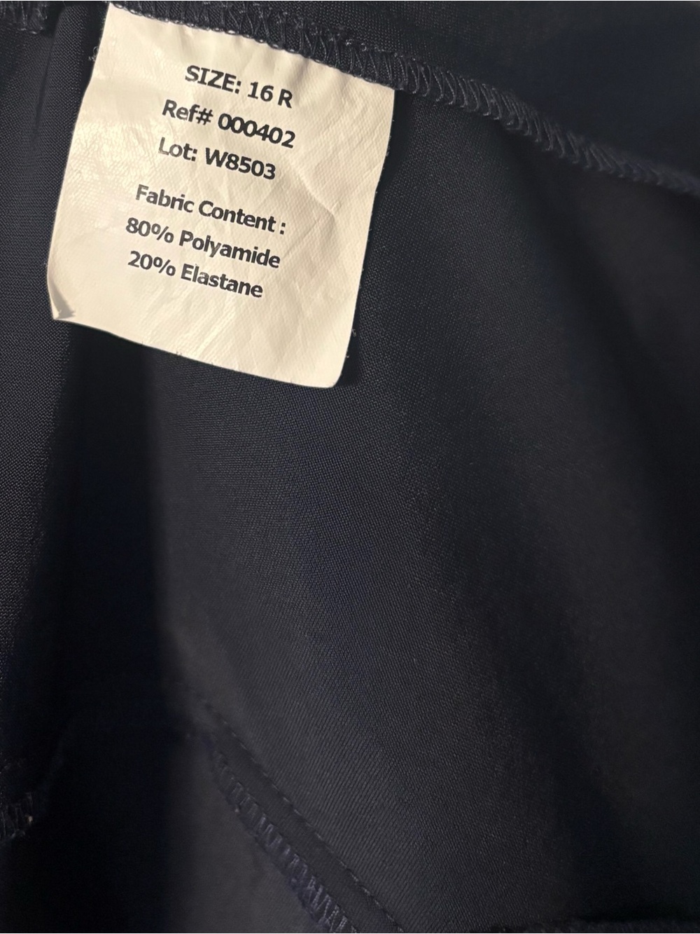 R.J. Classics xtreme orange label victory navy show riding coat women 16 r - Picture 7 of 9